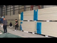 pu/Polyurethane sandwich panel loading and delivery