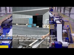 Aluminum pu roof panel