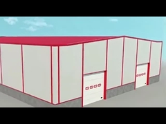 RAL Color Polyurethane Foam Board With 35-40kg/M3 Density Polyurethane Foam Core